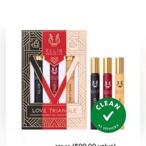 Ellis Brooklyn Love Triangle Fragrance Rollerball Trio Gift Set